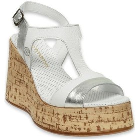Resim Mammamia D24ys-1530z Dolgu Topuk Beyaz Kadın Sandalet Beyaz 