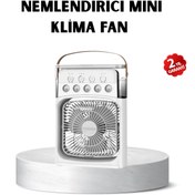 Resim AyrStore Usb Bağlantılı Taşınabilir Mini Klima Fan 500Ml Su Hazneli Ve Sessiz Çalışma 