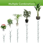 Resim Bitki Tırmanma Destek Çerçevesi, Plastik Sabitleme Çubuğu ile Tırmanma Aynası, Bahçecilik Yeşil Bitki Destek Çerçevesi, Yaratıcı Dağ Kaplumbağa Saksı Tutucu, Balkon, Bahçe, Meyve Bahçesi, Ev 