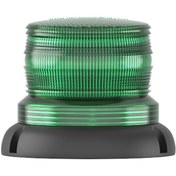 Resim Mesan Ø90 Smd Multi Led İkaz Lamba Reflektörlü Yeşil 110-220vac Ms 734.2.110-220vac 