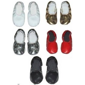 Resim Kız Erkek Pisi Pisi Bale Ayakkabısı 