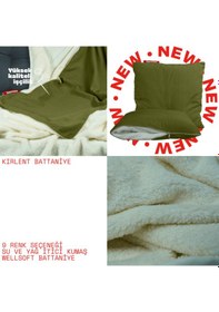 Resim Xpermate Tv Battaniye Yastık Welsoft Battaniye 145x205 Yeşil 