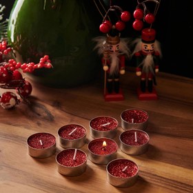 Resim KPM Dekoratif Sahra Tealight Mum - Asorti 