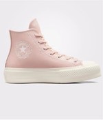 Resim Converse Chuck Taylor All Star Lift Leather Kadın Sneaker Ayakkabı 