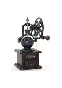 Resim Retro Ahşap Kahve Değirmeni 