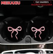 Resim İki Yeni Kadın Güzel Büyük Fiyonk S Parlak Blingbling General Motors Su Bardak Pembe Pembe 