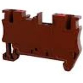 Resim Tbloc Pft2.5-kh ,kahve 2.5mm Baskılı Ray Klemens 