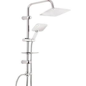Resim Moda Mix Bolivya Beyazkrom Robot Duş Seti,tepe Yağmurlama Duş Seti 