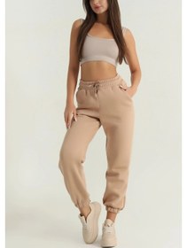 Resim 3 İplik Şardonlu Paça Lastikli Eşofman Bisküvi İs001 Bisküvi 