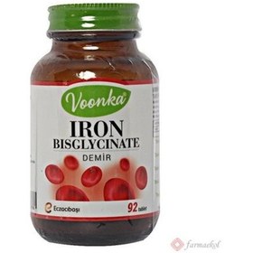 Resim Voonka Iron Bisglycinate 92 Kapsül 