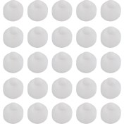 Resim Haashu 20 Paket Kalem Burçları Ca Bitirme Kalem Dönmesi Için Beyaz Yapışmaz Kalem Burç (0 43 INÇ/11MM Lik 0 55NCH/14MM Çap) (Yurt Dışından) 