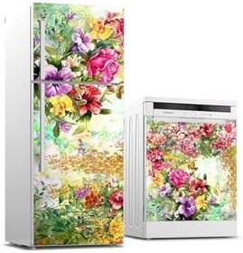 Resim Buzdolabı Ve Bulaşık Makinesi Takım Sticker 0107 