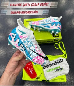 Resim AİRBOOM Pro Krampon Seti+Tekmelik+Çanta+Çorap 