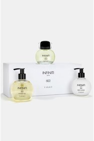 Resim Vakko Infiniti For Her No.2 Edp 100 Ml 3'lü Kadın Parfüm Set 
