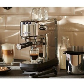 Resim Tchibo Lapressa Manuel Paslanmaz Çelik Espresso Makinesi 