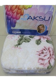 Resim Aksu 155x215 Tek Kişilik Battaniye Krem 