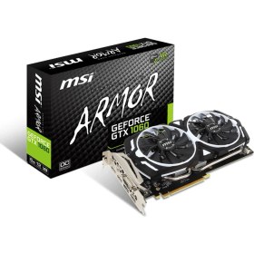 Resim MSI NVIDIA GeForce GTX 1060 ARMOR 6G OCV1 6GB 192 bit GDDR5 DX(12) PCI-E 3.0 Ekran Kartı (GTX 1060 ARMOR 6G OCV1) 