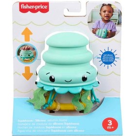 Resim Fisher-price Jhb54 Deniz Dostları 2in1 Silikon Çıngırak - Jhb55 - Jhb56 - Jhb57 Yeşil 