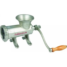 Resim Tuğra Döküm Metal Kıyma Makinesi No:22 - Ev Yapımı Kıymanın Keyfini Çıkarın 