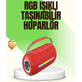 Resim Zengezur Rgb LED Işıklı 20W Taşınabilir Bluetooth Hoparlör Ipx6 Suya Dalı 