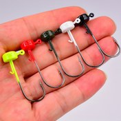 Resim Yumuşak Solucanlar için Premium Paslanmaz Çelik Ned Kanca - Keskin, Kaymaz Balıkçılık Yemleri Bass & Alabalık için 