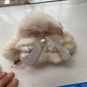 Resim Silver1 Gıoıo Yeni Gerçek Saç Kolye Sevimli Bebek Küçük Cinderblock Bebek Kolye Araba Anahtarlık (Yurt Dışından) 