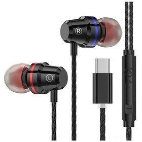 Resim Teltree Ptm M4 Type-c Kulak İçi Kablolu Kulaklık Metal Uçlu Mikrofonlu Ses Kontrolü Xiaomi, , Telefonlar İçin Ptm M4 Type-c Kulaklık 