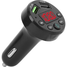 Resim Creatorally E6 Araba Fm Verici Bluetooth Handsfree Kiti LED Ekran Stereo Ses USB Portu ile (Yurt Dışından) 