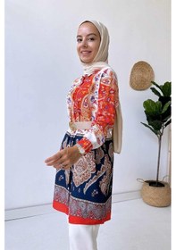 Resim Kahijab Etro Desen Tunik Narçiçeği 