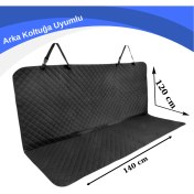 Resim Hasby Araç Arka Koltuk Çocuk Bebek Örtüsü Araba Koltuk Örtüsü Sıvı Geçirmez Oto Koltuk Kılıfı 140X120 cm 