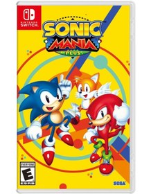 Resim Sega Sonic Mania Plus Switch Oyun 