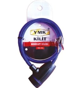 Resim Mepa Eko Çelik Halatlı, İzoleli Bisiklet Kilidi - 8mm, 65 Cm Najmaddin 