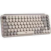 Resim Logitech Pop Keys 920-011526 Kablosuz Mekanik Türkçe Q Klavye 