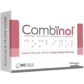 Resim Orthogen Combinol 60 Soft Jel Kapsül 