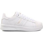 Resim Beverly Hills Polo Club PO-30162 Beyaz Bağcıklı Kadın Sneaker 