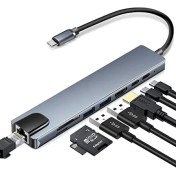 Resim Flagen Huawei Matebook D16 Uyumlu 8 In 1 Type-C Çoğaltıcı 