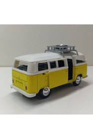 Resim Maisto 1:40 VOLKSWAGEN VAN SAMBA minibüs (metal) 