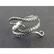 Resim Vintage Gotik Octopus Tentacle Yüzük - Çinko Alaşımlı, Çoklu Tentaklulu İnci Tasarımı, Günlük Giyim veya Partiler için İdeal, Denizci Viking ve Korsan Temalı Takı, Deniz Takı|Vintage Yüzük|Çinko Alaşımlı Yüzük 