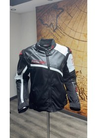 Resim Ar54 Deri Kadın Motorsiklet Montu 