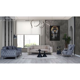 Resim Flamingo Ada İstanbul Koltuk Takımı 3 + 3 + 1 