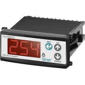 Resim Tense DJ-A36DC Dijital Dc Ampermetre 100MA - 990A Dc, 3 Hane 14 mm Display (36 x 72), xa/60 Mv Şönt 