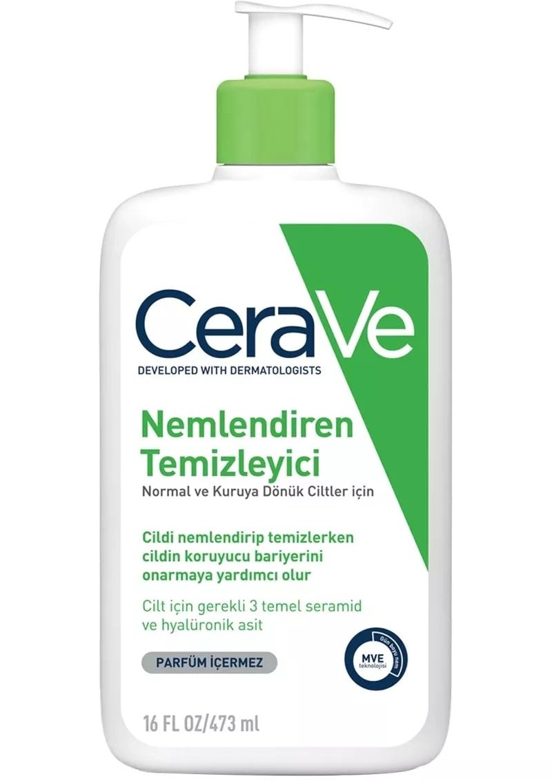 CERAVE Hydrating Cleanser 473ml - Nemlendiren Temizleyici I UYGUN FİYAT I ORİJİNAL I Fiyatı ve Özelliklerı - Badem