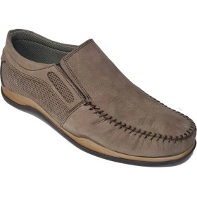 Resim Slope Bağsız Marin Model Hakiki Deri Erkek Günlük Casual Ayakkabı 3015004 