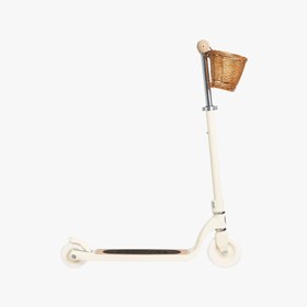 Resim Vintage Çocuk Maxi Scooter | Krem 