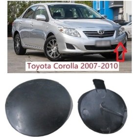 Resim Toyota Corolla Uyumlu Ön Tampon Çeki Demir Kapağı Sol 2007 2010 Arası 