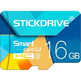 Resim Stickdrive 16GB U1 Renkli Tf (Mikro Sd) Hafıza Kartı (Yurt Dışından) 