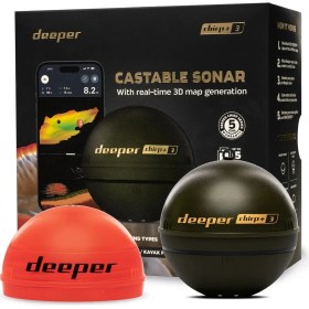 Resim Deeper Smart Sonar CHIRP+3 GPS Balık Bulucu 