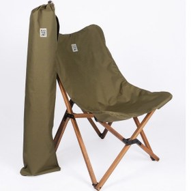 Resim Bag The Joy Ahşap Masa Sandalye Seti Kahverengi-haki-50 50 50cm 