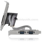 Resim Dark PCI-Express 1x Paralel Port, 2x RS232 Seri Port PCI-Express Kart (DK-AC-PEP32) 