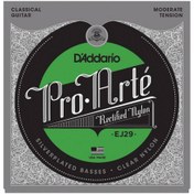 Resim D'Addario EJ29 Pro-Arte Rectified Moderate Tension Klasik Gitar Teli 